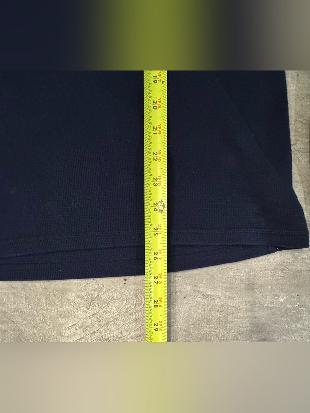 Polo Ralph Lauren Men’s XL Navy Thermal Waffle Knit Long Sleeve Shirt Pony Logo - Picture 10 of 16